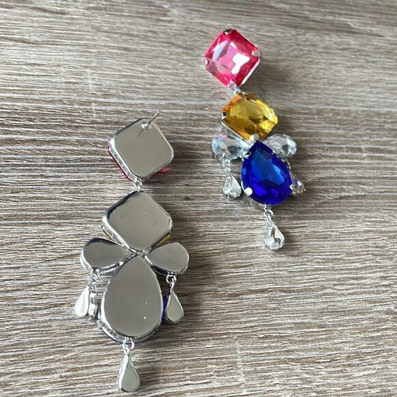 Bohemian statement earrings N93 - Picture 3 of 3